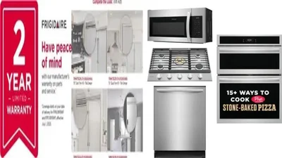 6 Piece Package Includes Refrigerator, Freezer, Cooktop, Wall Oven, Microwave And Dishwasher