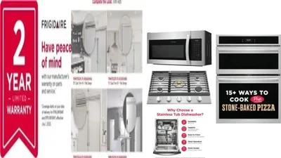 6 Piece Package Includes Refrigerator, Freezer, Cooktop, Wall Oven, Microwave And Dishwasher