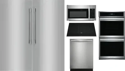 6 Piece Package Includes Refrigerator, Freezer, Cooktop, Wall Oven, Microwave And Dishwasher