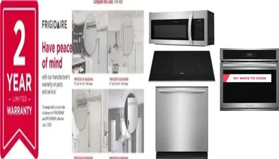 6 Piece Package Includes Refrigerator, Freezer, Cooktop, Wall Oven, Microwave And Dishwasher