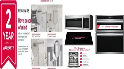 6 Piece Package Includes Refrigerator, Freezer, Cooktop, Wall Oven, Microwave And Dishwasher