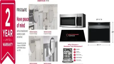 6 Piece Package Includes Refrigerator, Freezer, Cooktop, Wall Oven, Microwave And Dishwasher