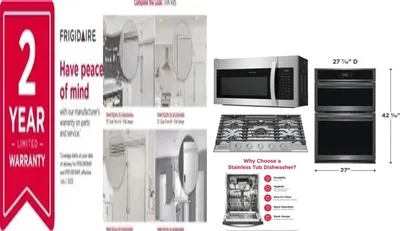 6 Piece Package Includes Refrigerator, Freezer, Cooktop, Wall Oven, Microwave And Dishwasher