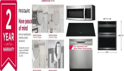 6 Piece Package Includes Refrigerator, Freezer, Cooktop, Wall Oven, Microwave And Dishwasher