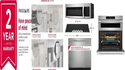 6 Piece Package Includes Refrigerator, Freezer, Cooktop, Wall Oven, Microwave And Dishwasher