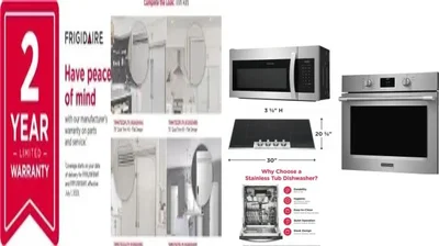 6 Piece Package Includes Refrigerator, Freezer, Cooktop, Wall Oven, Microwave And Dishwasher