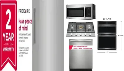 6 Piece Package Includes Refrigerator, Freezer, Cooktop, Wall Oven, Microwave And Dishwasher