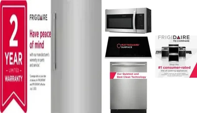 6 Piece Package Includes Refrigerator, Freezer, Cooktop, Wall Oven, Microwave And Dishwasher