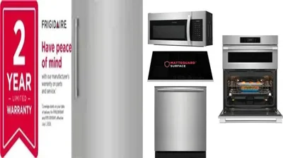 6 Piece Package Includes Refrigerator, Freezer, Cooktop, Wall Oven, Microwave And Dishwasher