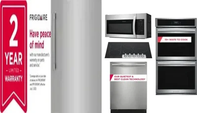 6 Piece Package Includes Refrigerator, Freezer, Cooktop, Wall Oven, Microwave And Dishwasher
