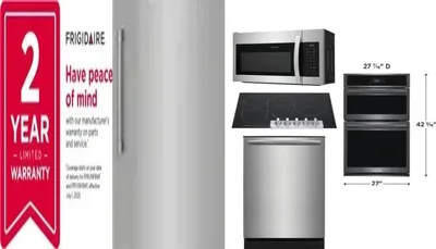 6 Piece Package Includes Refrigerator, Freezer, Cooktop, Wall Oven, Microwave And Dishwasher