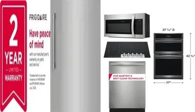 6 Piece Package Includes Refrigerator, Freezer, Cooktop, Wall Oven, Microwave And Dishwasher