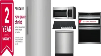 6 Piece Package Includes Refrigerator, Freezer, Cooktop, Wall Oven, Microwave And Dishwasher