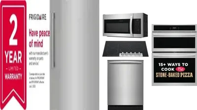 6 Piece Package Includes Refrigerator, Freezer, Cooktop, Wall Oven, Microwave And Dishwasher
