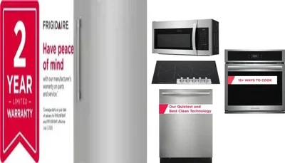 6 Piece Package Includes Refrigerator, Freezer, Cooktop, Wall Oven, Microwave And Dishwasher