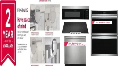 6 Piece Package Includes Refrigerator, Freezer, Cooktop, Wall Oven, Microwave And Dishwasher