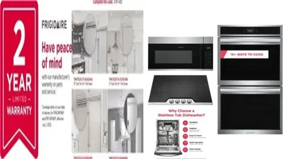 6 Piece Package Includes Refrigerator, Freezer, Cooktop, Wall Oven, Microwave And Dishwasher