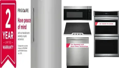 6 Piece Package Includes Refrigerator, Freezer, Cooktop, Wall Oven, Microwave And Dishwasher