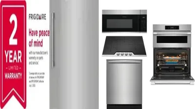 6 Piece Package Includes Refrigerator, Freezer, Cooktop, Wall Oven, Microwave And Dishwasher