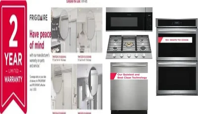 6 Piece Package Includes Refrigerator, Freezer, Cooktop, Wall Oven, Microwave And Dishwasher