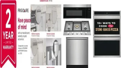 6 Piece Package Includes Refrigerator, Freezer, Cooktop, Wall Oven, Microwave And Dishwasher