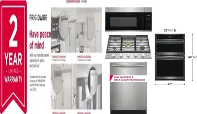 6 Piece Package Includes Refrigerator, Freezer, Cooktop, Wall Oven, Microwave And Dishwasher