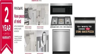 6 Piece Package Includes Refrigerator, Freezer, Cooktop, Wall Oven, Microwave And Dishwasher