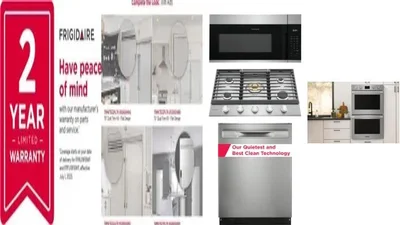 6 Piece Package Includes Refrigerator, Freezer, Cooktop, Wall Oven, Microwave And Dishwasher