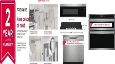 6 Piece Package Includes Refrigerator, Freezer, Cooktop, Wall Oven, Microwave And Dishwasher