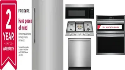 6 Piece Package Includes Refrigerator, Freezer, Cooktop, Wall Oven, Microwave And Dishwasher