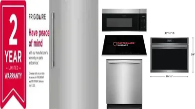 6 Piece Package Includes Refrigerator, Freezer, Cooktop, Wall Oven, Microwave And Dishwasher