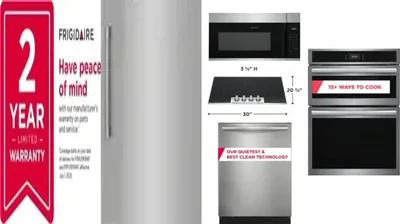 6 Piece Package Includes Refrigerator, Freezer, Cooktop, Wall Oven, Microwave And Dishwasher