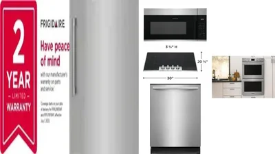 6 Piece Package Includes Refrigerator, Freezer, Cooktop, Wall Oven, Microwave And Dishwasher