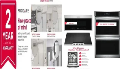 6 Piece Package Includes Refrigerator, Freezer, Cooktop, Wall Oven, Microwave And Dishwasher
