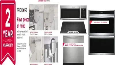 6 Piece Package Includes Refrigerator, Freezer, Cooktop, Wall Oven, Microwave And Dishwasher