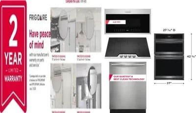 6 Piece Package Includes Refrigerator, Freezer, Cooktop, Wall Oven, Microwave And Dishwasher