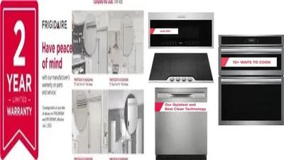 6 Piece Package Includes Refrigerator, Freezer, Cooktop, Wall Oven, Microwave And Dishwasher
