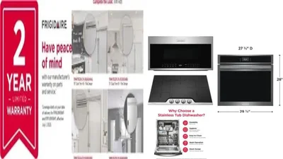 6 Piece Package Includes Refrigerator, Freezer, Cooktop, Wall Oven, Microwave And Dishwasher