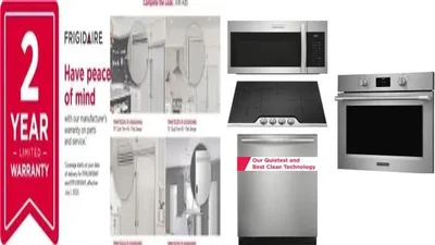 6 Piece Package Includes Refrigerator, Freezer, Cooktop, Wall Oven, Microwave And Dishwasher