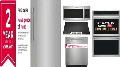 6 Piece Package Includes Refrigerator, Freezer, Cooktop, Wall Oven, Microwave And Dishwasher