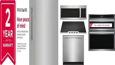 6 Piece Package Includes Refrigerator, Freezer, Cooktop, Wall Oven, Microwave And Dishwasher