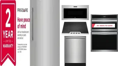 6 Piece Package Includes Refrigerator, Freezer, Cooktop, Wall Oven, Microwave And Dishwasher