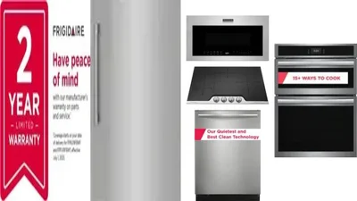 6 Piece Package Includes Refrigerator, Freezer, Cooktop, Wall Oven, Microwave And Dishwasher