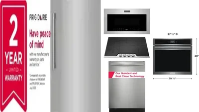 6 Piece Package Includes Refrigerator, Freezer, Cooktop, Wall Oven, Microwave And Dishwasher