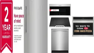 6 Piece Package Includes Refrigerator, Freezer, Cooktop, Wall Oven, Microwave And Dishwasher