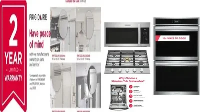 6 Piece Package Includes Refrigerator, Freezer, Cooktop, Wall Oven, Microwave And Dishwasher