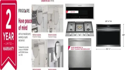 6 Piece Package Includes Refrigerator, Freezer, Cooktop, Wall Oven, Microwave And Dishwasher