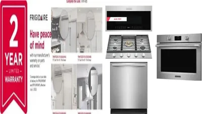 6 Piece Package Includes Refrigerator, Freezer, Cooktop, Wall Oven, Microwave And Dishwasher