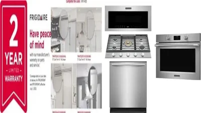 6 Piece Package Includes Refrigerator, Freezer, Cooktop, Wall Oven, Microwave And Dishwasher