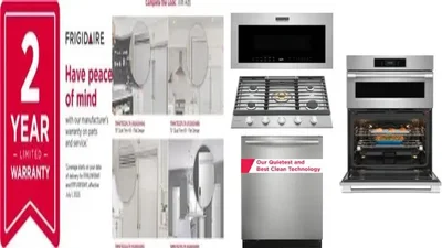 6 Piece Package Includes Refrigerator, Freezer, Cooktop, Wall Oven, Microwave And Dishwasher